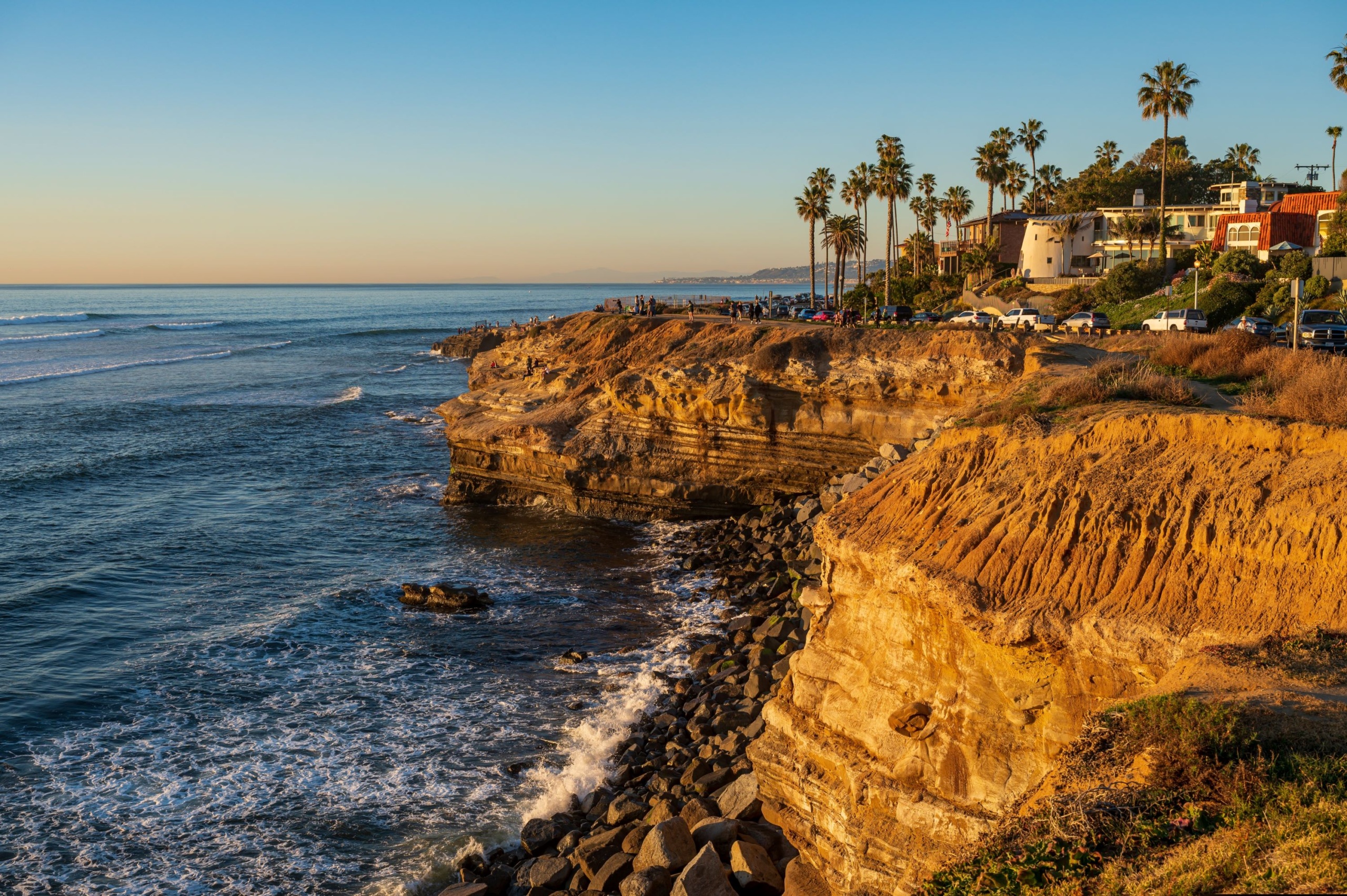 Southern California cliffside overlooking the ocean