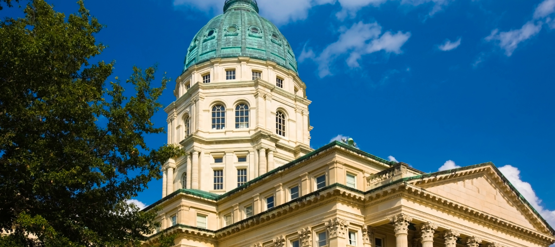 image of the Kansas state capitol dome